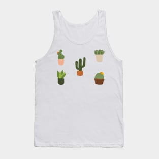 boho cactus houseplants (pack) Tank Top